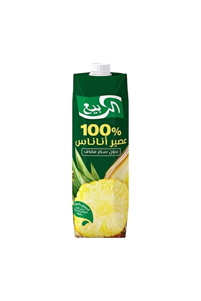 Al Rabie Natural Pineapple Juice (No Added Sugar) – 1 L
