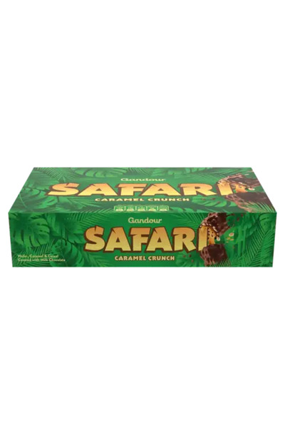 Safari Caramel Wafer with Rice Crisps 384 g