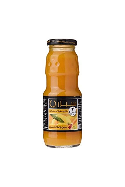 SEZER Mango & Mixed Fruit Nectar - No Added Sugar - 250 ml