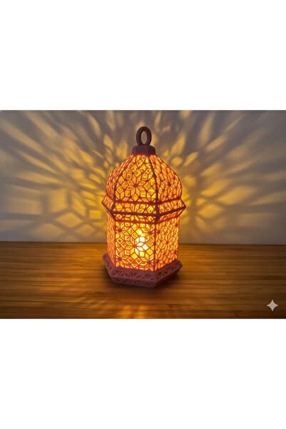 Elektra Arap Esintili Mini Lantern – LED Tealight Mumluk & Ambiyans Işığı