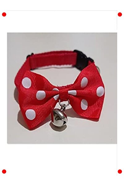 markentegra Bow Tie Cat Collar - Red Polka Dot