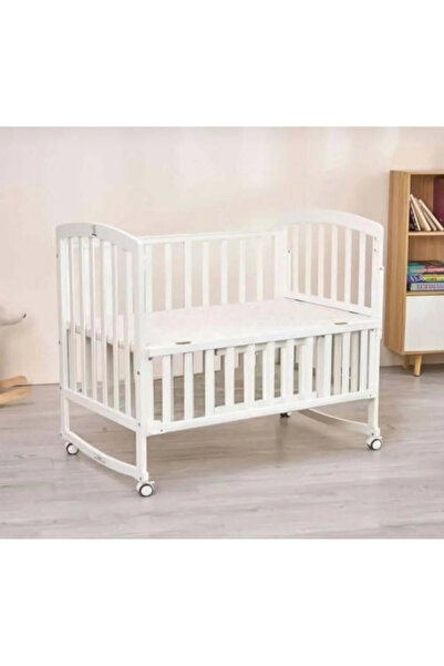 BABYBEBE Product (Wooden crib measuring 120 x 60 cm, opens from the mother's side)