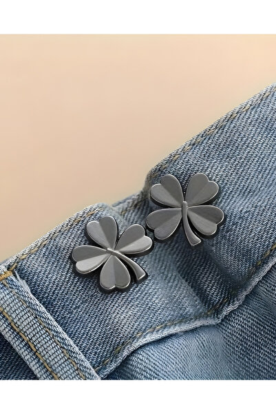 GUCSO Pantolon Beli Daraltma Aksesuar, Siyah Yonca, Kemer, Siyah Yonca Pantol...