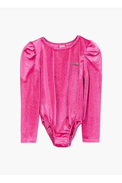 Barbie Fuşya Kız Çocuk Body BRB5WG-TST6201