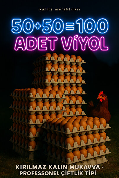 Kalite Meraklıları علبة بيض فائقة الجودة تحتوي على 30 بيضة، معبأة على طريقة المزرعة