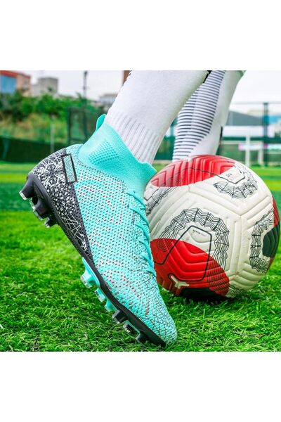 Donbella Donbest Men's Football Boots FG/AG High Top Spikes 43EU