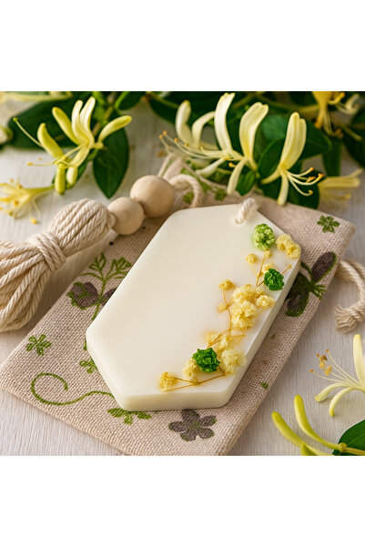 LumanariArtizanale.Ro Wardrobe Air Freshener, Scented Tablet, EDEN – Honeysuckle, Jasmine, Musk - handmade in Romania