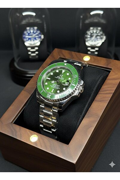 Feronnucci Colorful Dial Steel Band Men's Diver Style Wristwatch + Bracelet w...