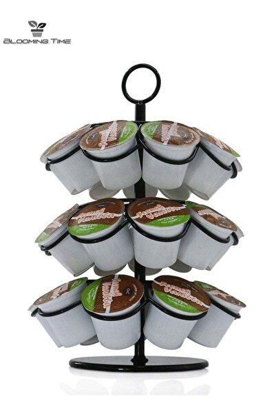 BLOOMING TIME 3-Layer Countertop Coffee Capsule Storage Rack, Space-Saving, R...