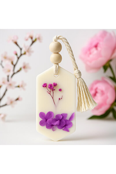 LumanariArtizanale.Ro Wardrobe Air Freshener, Scented Tablet, SAKURA – Cherry blossoms, peonies, hyacinths - handmade in Romania