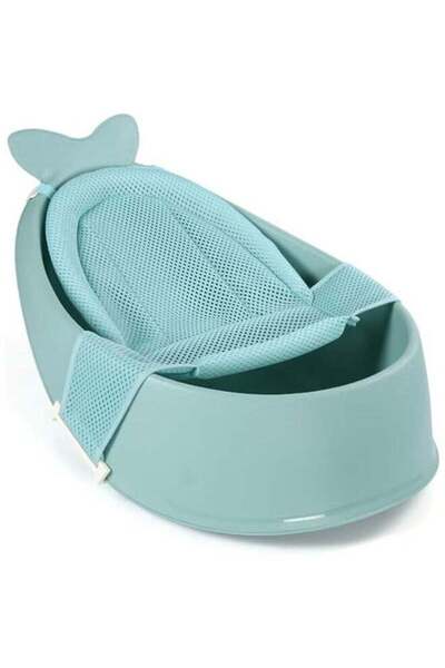 Generic Baby Net Pocket Bathtub, Detachable Net Pocket, Can Lie Down And Bath...