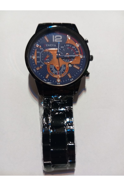 Fashion Johny Men's business style watch with steel strap