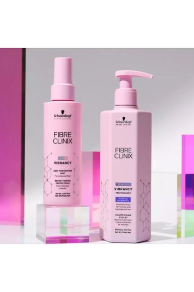 schwarzkopf professional شامبو فيبرانس لتعزيز اللمعان من فايبر كلينكس 300 مل