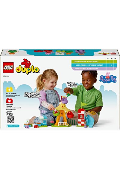 LEGO DUPLO : Peppa Pig Funfair 10453, 2 years+, 53 pieces