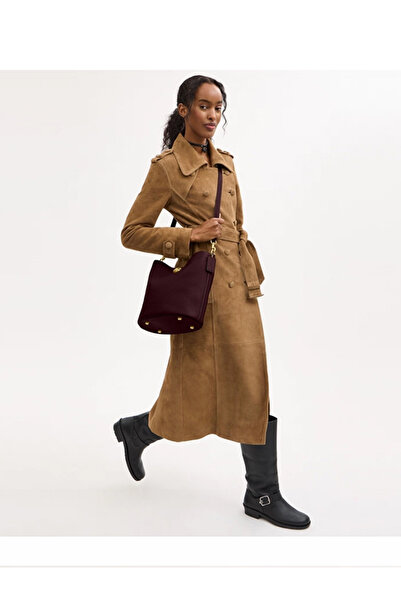 Generic Large-capacity one-shoulder bucket bag