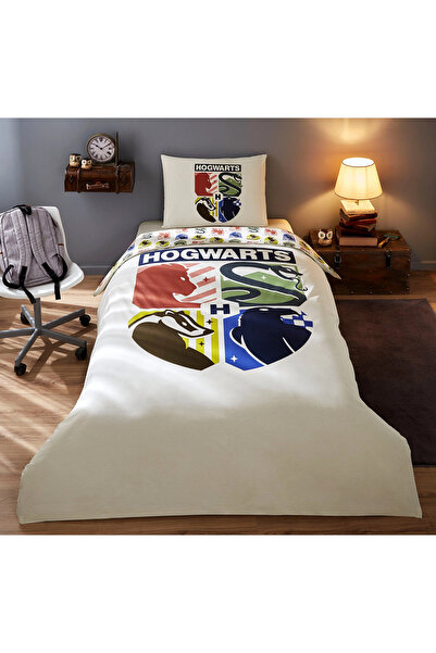 Özdilek Harry Potter Hogwarts Single Licensed Elastic Children's Duvet Cover Set