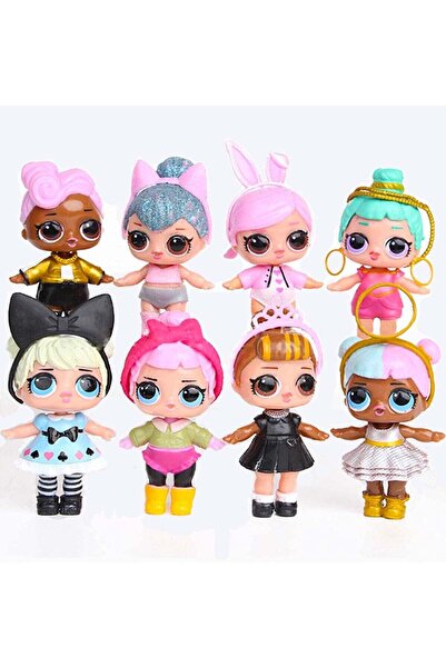 BLOOMING TIME مجموعة زينة دمى الأنمي المفاجئة المكونة من 8 قطع من قصاصات الور...