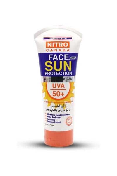NITRO CANADA Face Sun Protection Whitening Cream SPF 50 - 170ml