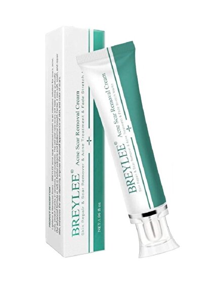 BREYLEE كريم إزالة ندبات حب الشباب وإصلاح البشرة وإزالة علامات التمدد والتبيي...