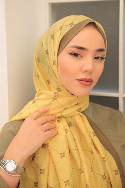 Silk Home Olinda Shawl - 49003 - Yellow Green