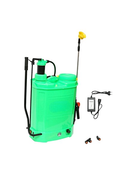 OEM Pompa stropit pomi, vie, folosita in legumicultura, solar, sera, pe acumulator se incarca la 220V