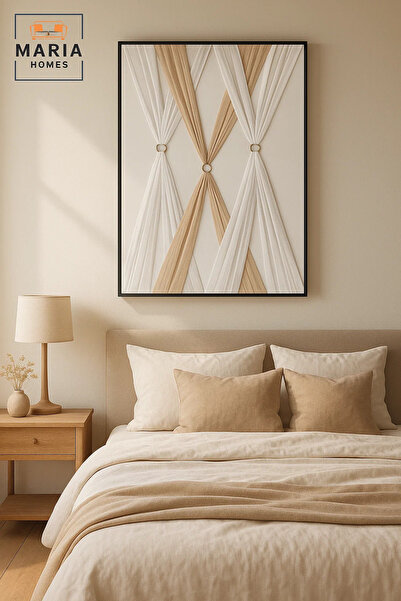 MARIA HOMES Modern Wall Art 120×80 – Luxury Wall Decor Frame for Living Room & Bedroom