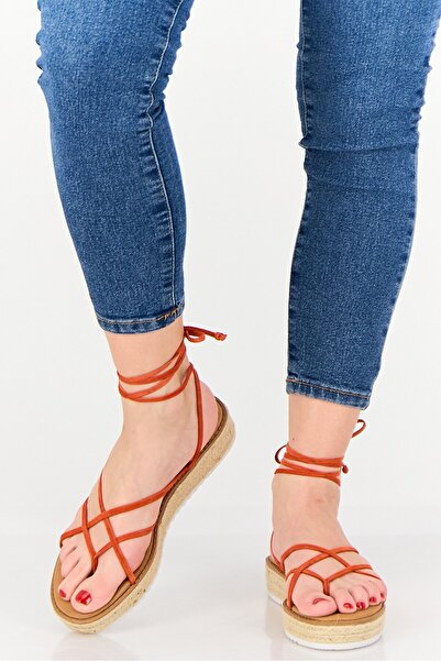 Nine West Women Candid Tie Closure Sandal, Medium Red