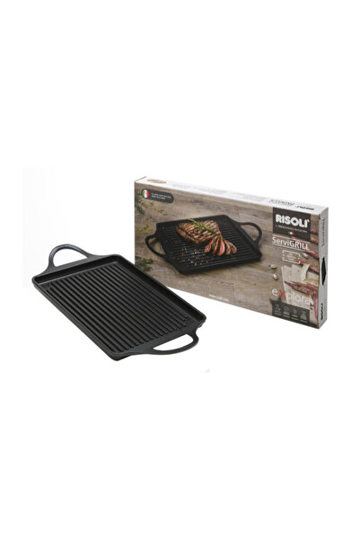 RiSOLi صفيحة شواء ألومنيوم من ServiGrill Explora Autograph مقاس 46 × 25 سم