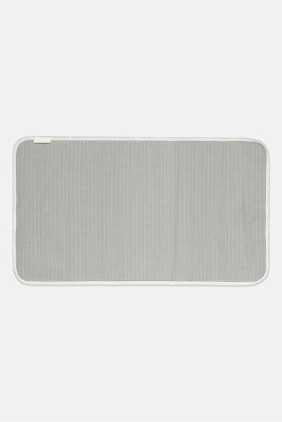BEBEHOME Micro Fiber Bottom Bathroom Mat, White