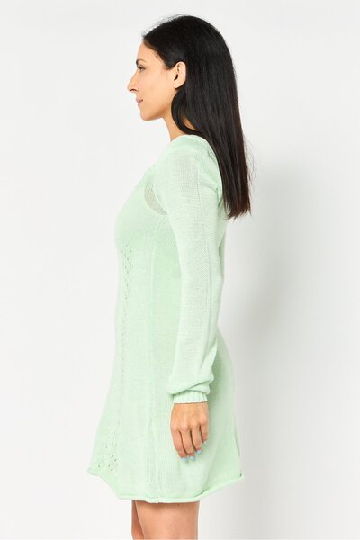 Bcbgeneration Women Textured Mini Dress, Mint Green