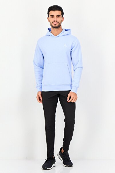 Nike Men Sportswear Fit Long Sleeve Outdoor Hoodie, Pastel Blue
