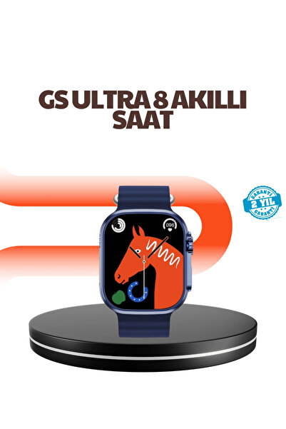 Mey İthalat® Ultra Akıllı Saat 2.05 İnç Büyük Ekran Bluetooth Aramalı IP67