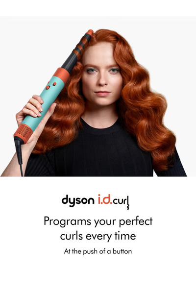 DYSON Airwrap ID Multi-functional Styling Tool, Straightens/Waves, Ceramic Coated/Verdigris/Topaz Ceramic