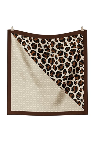 AGAPI Scarf Brown Leopard Bandana Scarf