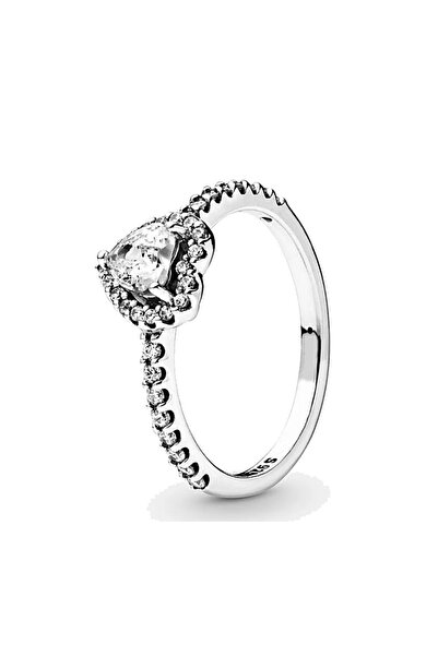 NOVVO Set bijuterii Inel,Cercei,Bratara si Colier White Heart Argint 925