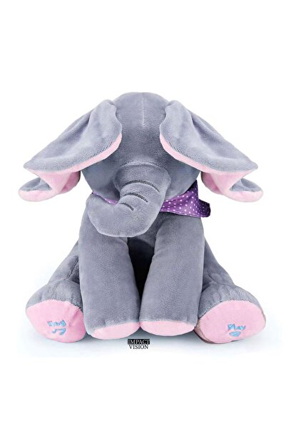 Impact Vision Jucarie Interactiva de Plus Elefant Cucu Bau, Vorbeste Si Canta...