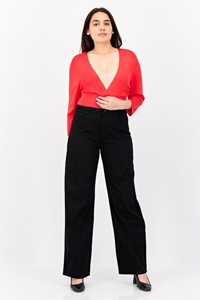 Phase Eight Women Split Neck Long Sleeves Plain Cardigans, Red