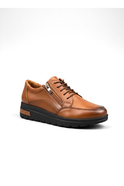 MİRATERLİK ORTOPEDİK TERLİK VE AYAKKABI Mira Orthopedic Women's Leather Shoes Are Suitable for Heel Spurs and Feet with Corns.