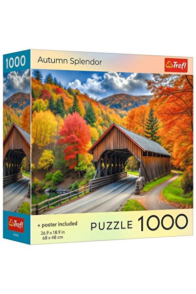 Trefl Puzzle 1000 colectia sua splendoarea toamnei poster inclus
