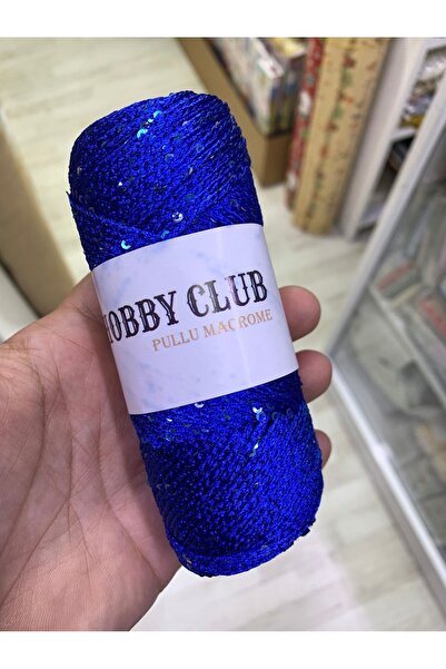 hobby club Sequin Polyester Macrame Cord Bag Weaving Cord 100 Grams