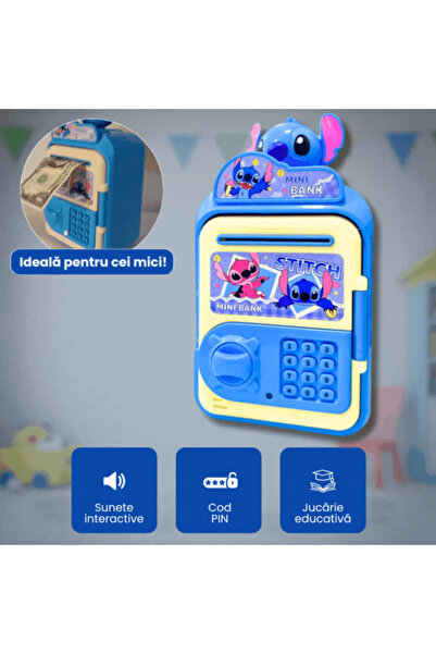 OferteTop Electronic Piggy Bank for Kids with Lights, Sounds