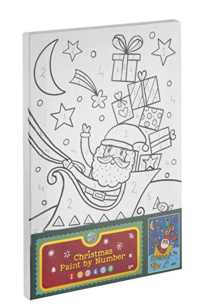 Moxy Set pictura pe numere - Mos Craciun si cadourile