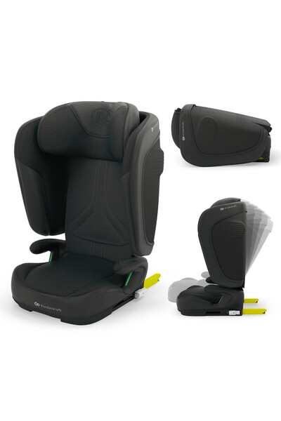 Kinderkraft Unity2 car seat 100-150 cm, black