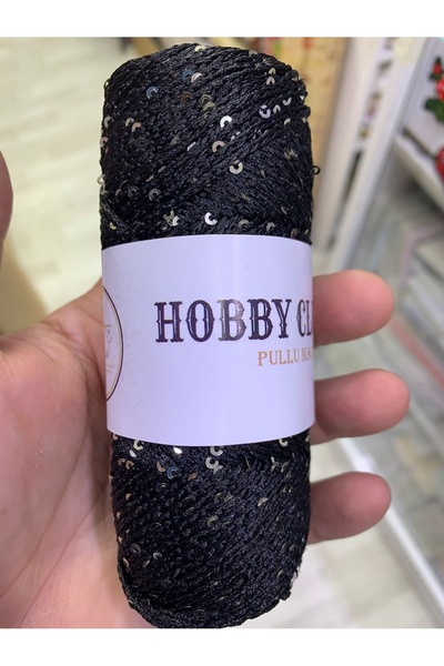 hobby club Pullu Polyester Makrome İpi Çanta Örgü İpi 100 gram