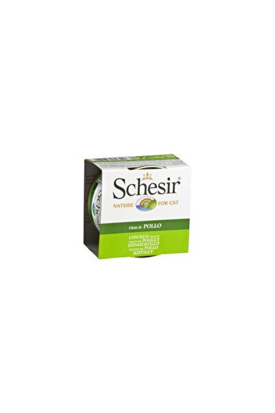 Schesir شيزر طعام رطب للقطط فيلية الدجاج85g