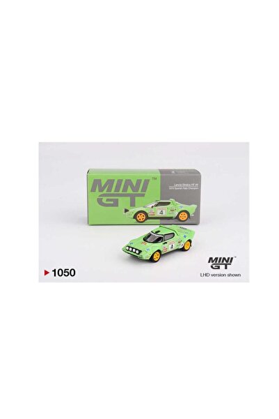 mini gt Lancia Stratos HF #4 1979 Spanish Rally Champion 1/64 Model Araba