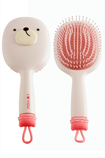 FREEDOM STOREE فرشاة شعر على شكل دمية دب