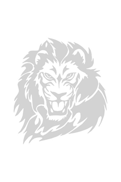 Oracal Car stSticker car ''Leu v2'', 17x16 cm, albicker 'Lion v2', 17x16 cm, White