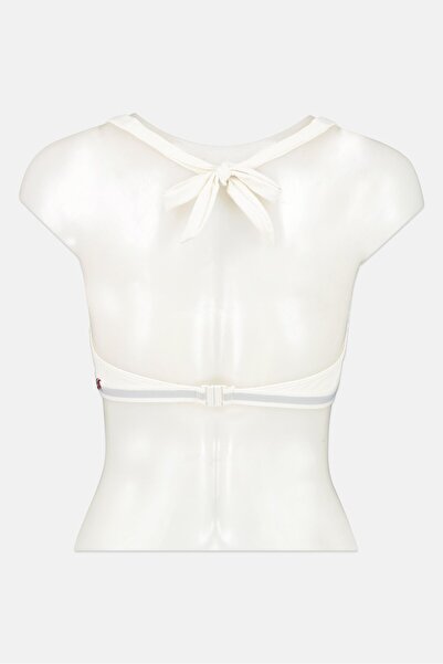 Tommy Hilfiger Women Brand Logo Padded Bralette, White