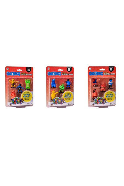 Gang Beasts - Set 5 figurine cu un personaj rar ascuns copii varsta 7 ani +